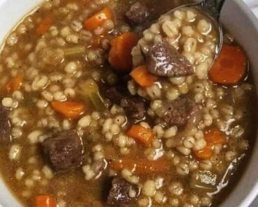 Beef & Barley Soup