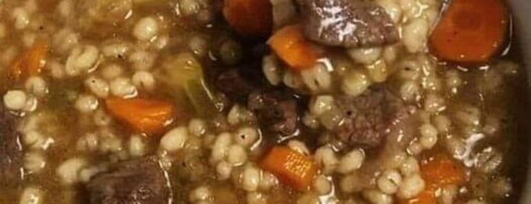 Beef & Barley Soup