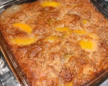 Peach cobbler oven