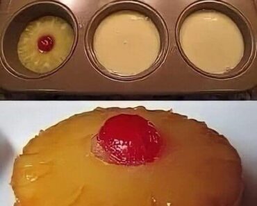 Mini Pineapple Upside Down Cakes