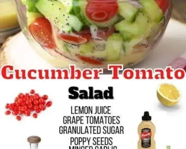 Rustic Cucumber and Tomato Salad Recipe