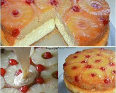 Amazing Pineapple Upside Down Cheesecake