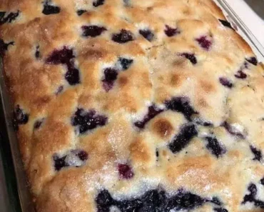 Blueberry Buttermilk Breakfast Cake