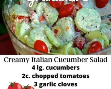 ITALIAN CUCUMBER SALAD