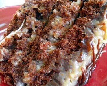 Homemade German Chocolate Cake