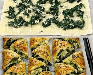 Spanakopita: Spinach Feta Triangles Recipe